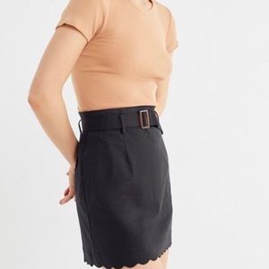 Urban Outfitters Scalloped Skirt